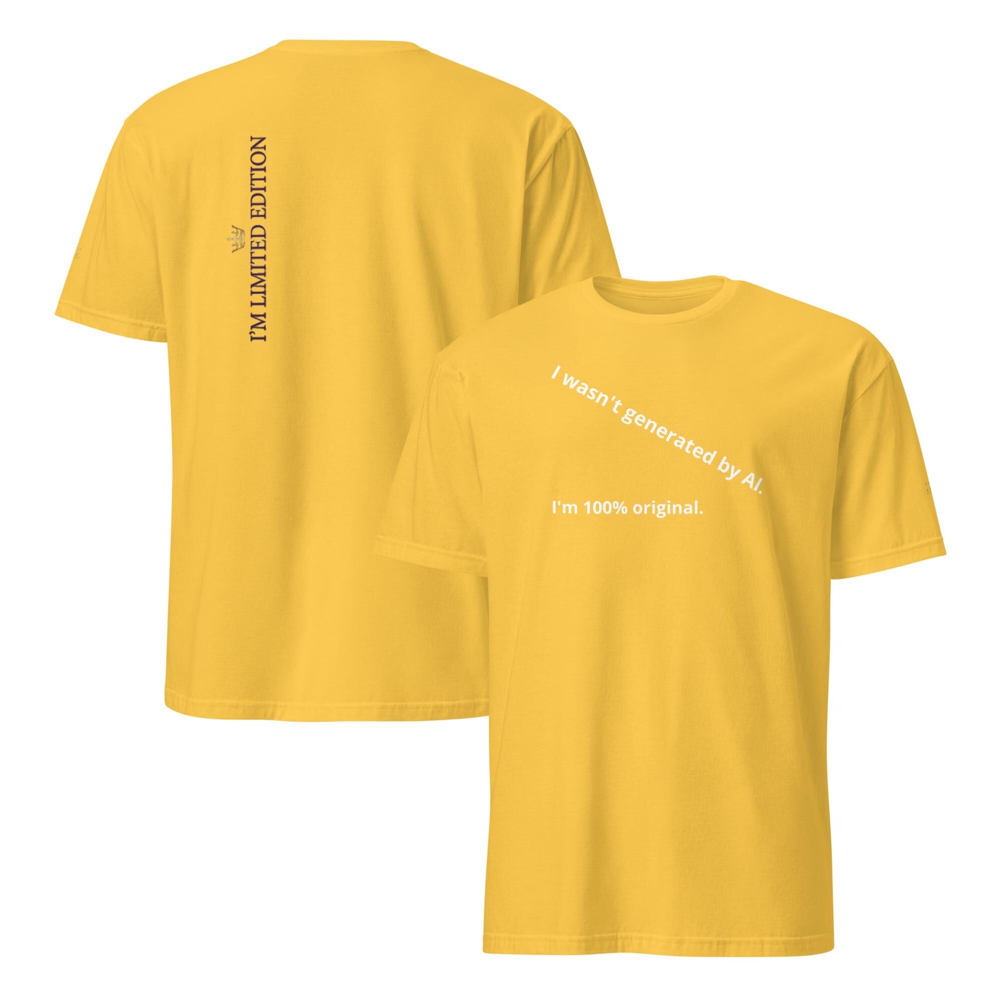 Maglietta unisex a maniche corte