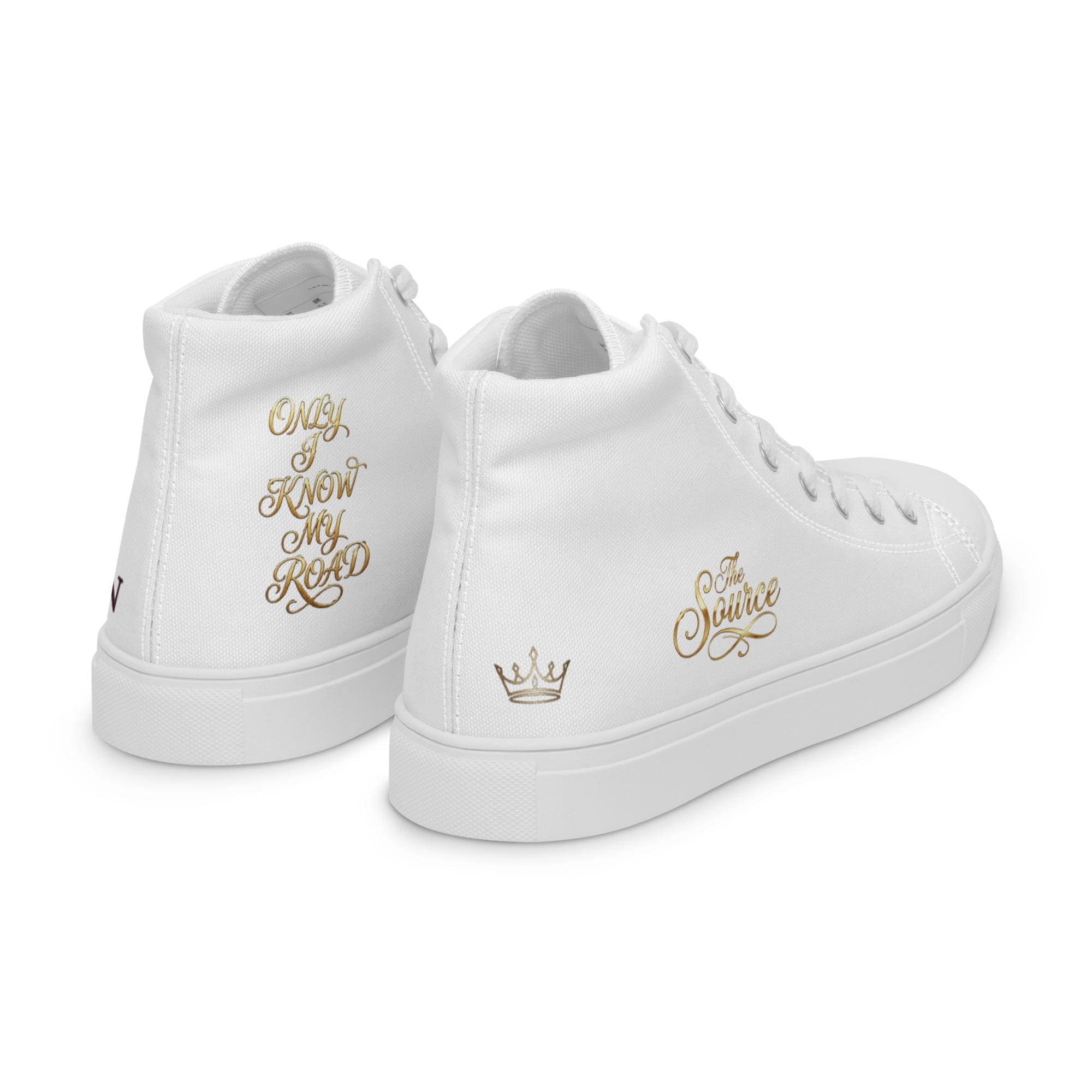 Sneakers alte in tela da uomo i'm limited edition