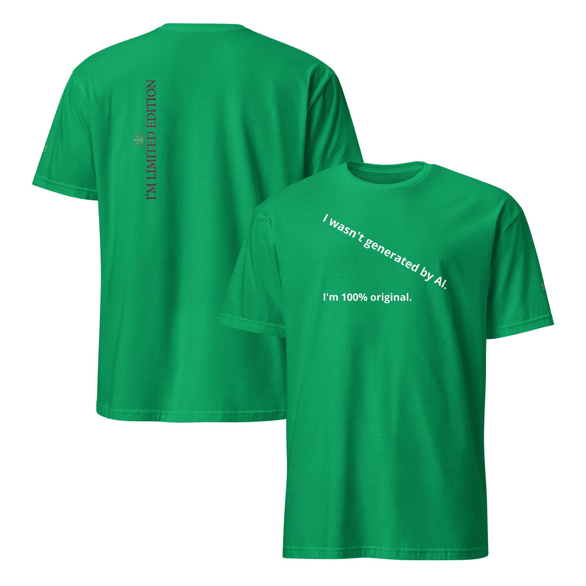 Maglietta unisex a maniche corte